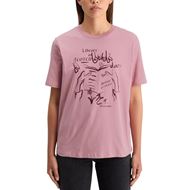 Снимка на SCOTCH&SODA WOMEN'S CHEST ARTWORK RELAXED FIT T-SHIRT