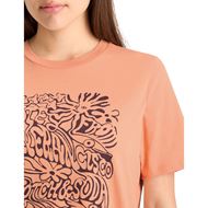 Снимка на SCOTCH&SODA WOMEN'S CHEST ARTWORK RELAXED FIT T-SHIRT