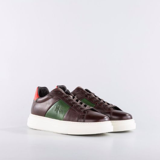 Снимка на LA MARTINA MEN'S BUTTERO CALFSKIN LEATHER SNEAKERS