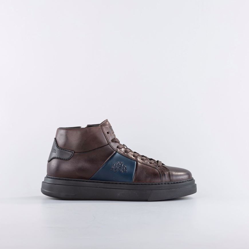 Снимка на LA MARTINA MEN'S BUTTERO CALFSKIN LEATHER HIGH SNEAKERS