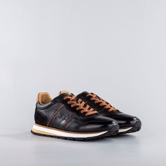 Снимка на LA MARTINA MEN'S TRAINERS IN LEATHER