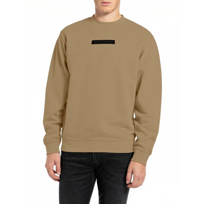 Снимка на REPLAY MEN'S REGULAR-FIT SWEATSHIRT WITH LETTERING