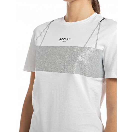 Снимка на REPLAY WOMEN'S JERSEY T-SHIRT