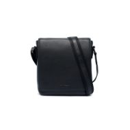 Picture of MOMODESIGN MADRID SHOULDER LEATHER BAG IN BLACK 1