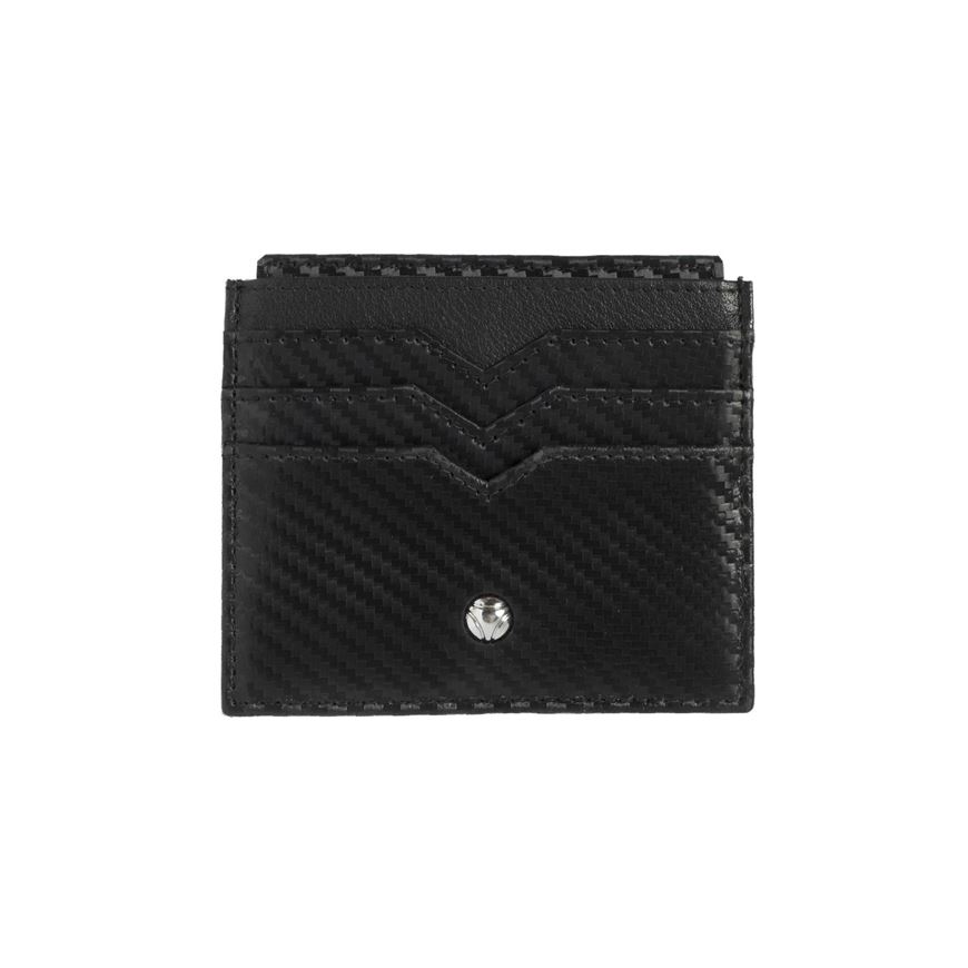 Снимка на MOMODESIGN MEN'S CARBON LEATHER CARD HOLDER