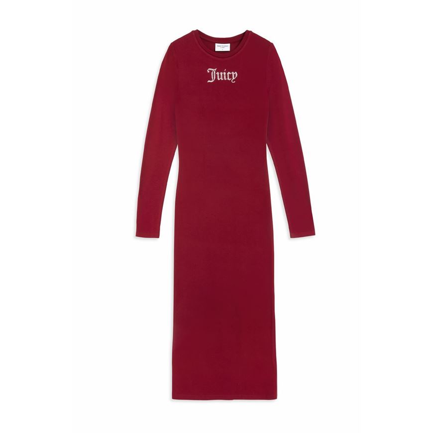 Снимка на JUICY COUTURE WOMEN'S DIZZIE MIDI DRESS WITH JUICY LOGO