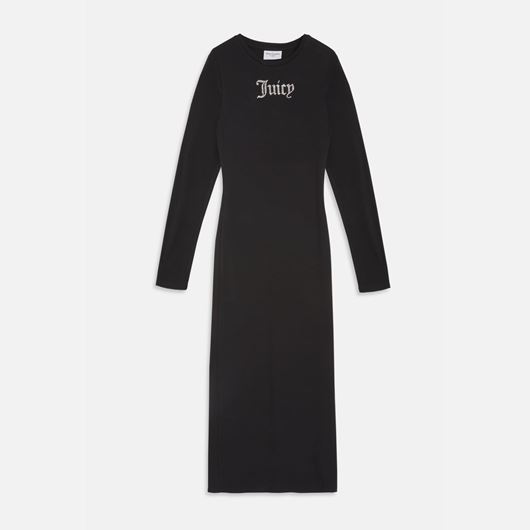 Снимка на JUICY COUTURE WOMEN'S DIZZIE MIDI DRESS WITH JUICY LOGO