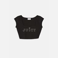 Снимка на JUICY COUTURE WOMEN'S REGAL SQUARE NECK CROPPED TEE