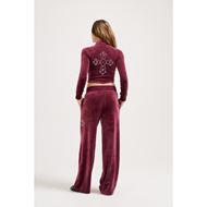 Снимка на JUICY COUTURE WOMEN'S JUICY CROSS JERRY WIDE LEG TRACK PANTS