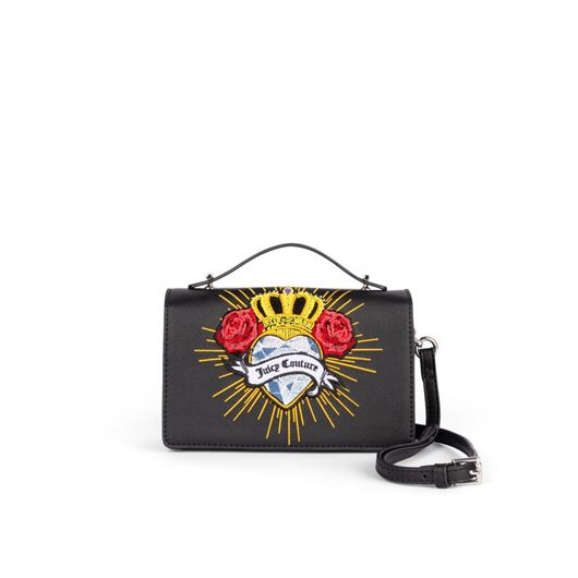 Снимка на JUICY COUTURE WOMEN'S LONDON SACRED HEART CROSSBODY BAG WITH FLAP