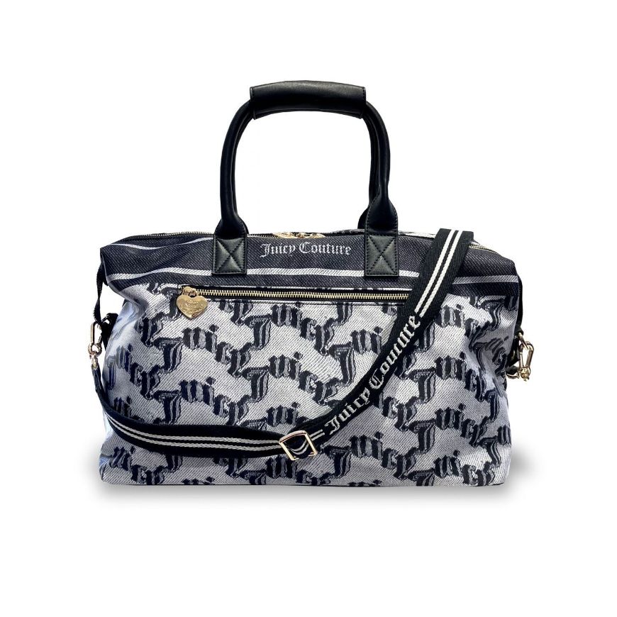 Picture of JUICY COUTURE WOMEN'S LARGE WEEKEND BAG IN BLACK/GREY