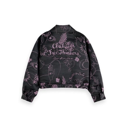 Снимка на SCOTCH&SODA WOMEN'S JACQUARD BOMBER JACKET