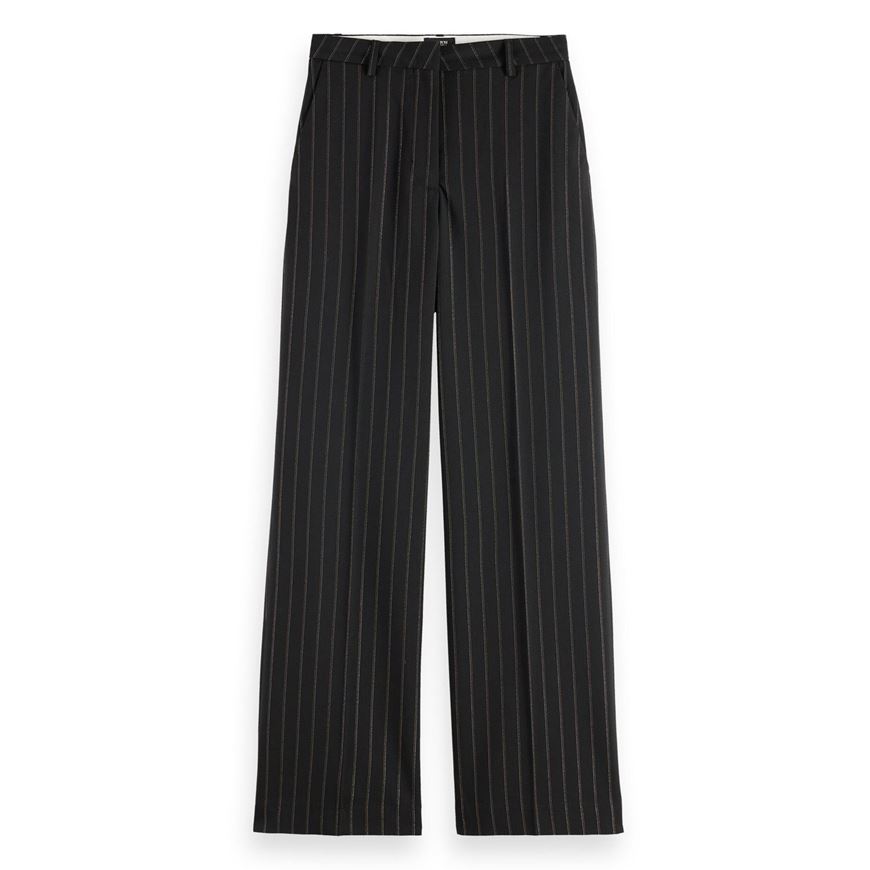 Снимка на SCOTCH&SODA WOMEN'S EDIE LUREX STRIPE WIDE LEG PANT