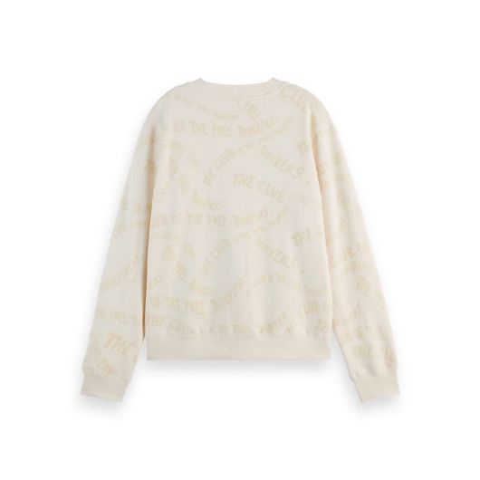 Снимка на SCOTCH&SODA WOMEN'S FLOCK AOP REGULAR FIT SWEATSHIRT