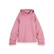 Снимка на SCOTCH&SODA WOMEN'S GATHERED SLEEVE OVERSIZED FIT HOODIE