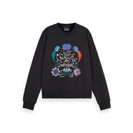 Снимка на SCOTCH&SODA WOMEN'S EMBROIDERED REGULAR FIT SWEATSHIRT