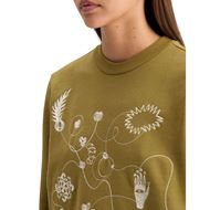 Снимка на SCOTCH&SODA WOMEN'S EMBROIDERED REGULAR FIT SWEATSHIRT