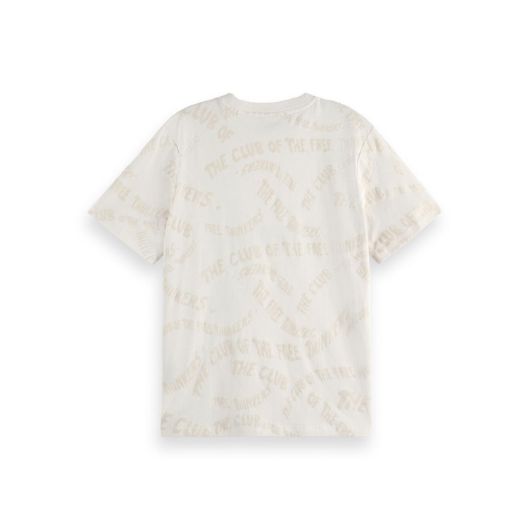 Снимка на SCOTCH&SODA WOMEN'S FLOCK AOP REGULAR FIT T-SHIRT