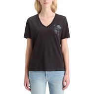 Снимка на SCOTCH&SODA WOMEN'S SLUB V-NECK REGULAR FIT T-SHIRT