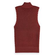 Снимка на SCOTCH&SODA WOMEN'S METALLIC POINTELLE KNITTED TANK