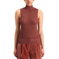 Снимка на SCOTCH&SODA WOMEN'S METALLIC POINTELLE KNITTED TANK