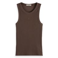 Снимка на SCOTCH&SODA WOMEN'S RACER RIB TANK