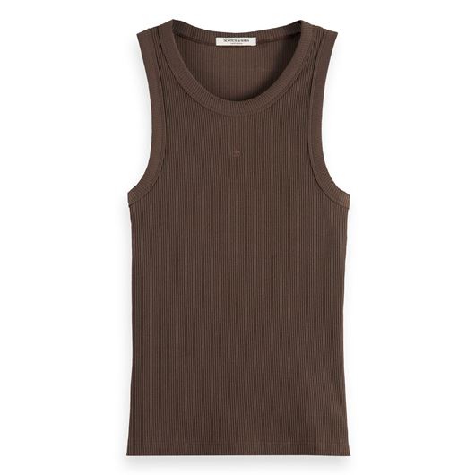 Снимка на SCOTCH&SODA WOMEN'S RACER RIB TANK