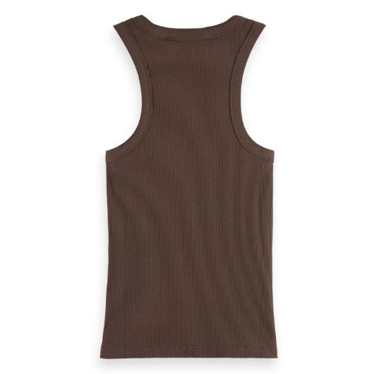 Снимка на SCOTCH&SODA WOMEN'S RACER RIB TANK