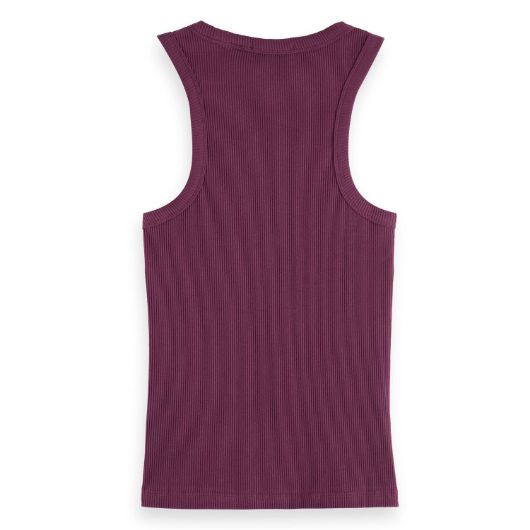 Снимка на SCOTCH&SODA WOMEN'S RACER RIB TANK