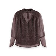 Снимка на SCOTCH&SODA WOMEN'S LUREX HIGH NECK TOP