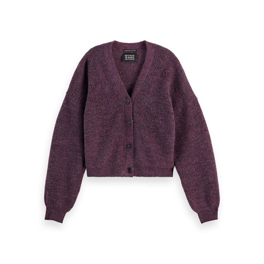 Снимка на SCOTCH&SODA WOMEN'S FUZZY RELAXED CARDIGAN