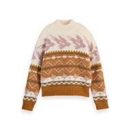 Снимка на SCOTCH&SODA WOMEN'S METALLIC FAIR ISLE PULLOVER