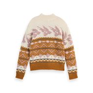 Снимка на SCOTCH&SODA WOMEN'S METALLIC FAIR ISLE PULLOVER