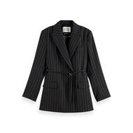 Снимка на SCOTCH&SODA WOMEN'S LUREX PINSTRIPE DOUBLE-BREASTED BLAZER