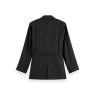 Снимка на SCOTCH&SODA WOMEN'S LUREX PINSTRIPE DOUBLE-BREASTED BLAZER