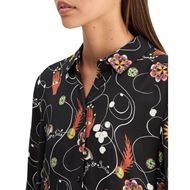 Снимка на SCOTCH&SODA WOMEN'S VISCOSE PRINTED BALLOON SLEEVE SHIRT