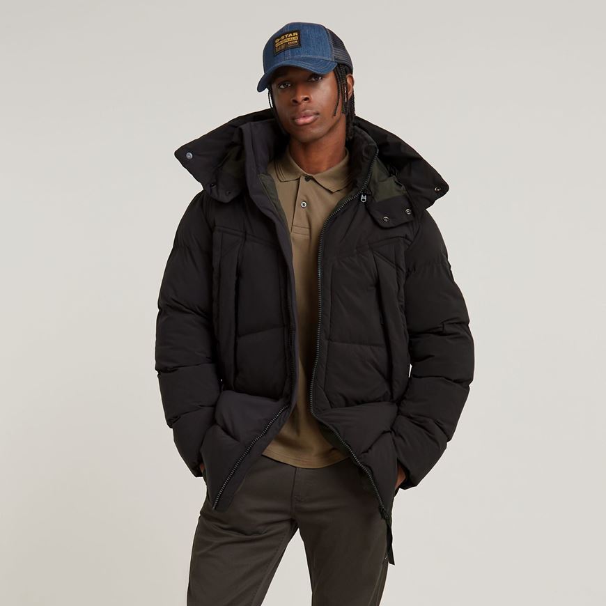 Снимка на G-STAR RAW MEN'S G- WHISTLER PADDED HOODED PARKA 2.0