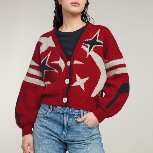 Снимка на G-STAR RAW WOMEN'S HOLIDAY LOOSE CARDIGAN KNIT