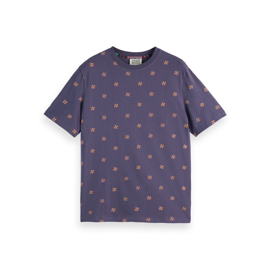 Снимка на SCOTCH&SODA MEN'S MINI ALL OVER PRINT T-SHIRT