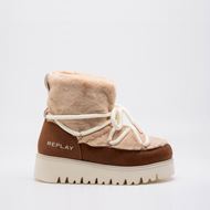 Снимка на REPLAY WOMEN'S MELROSE HAIR BOOTS WITH LACES