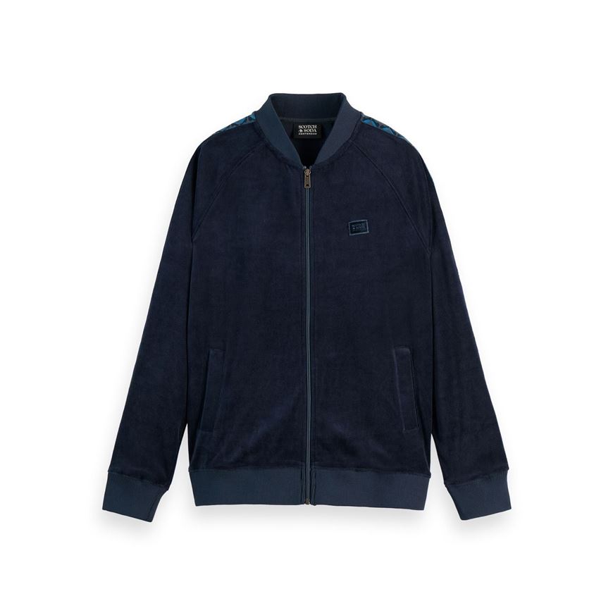 Снимка на SCOTCH&SODA MEN'S VELOUR TRACK TOP