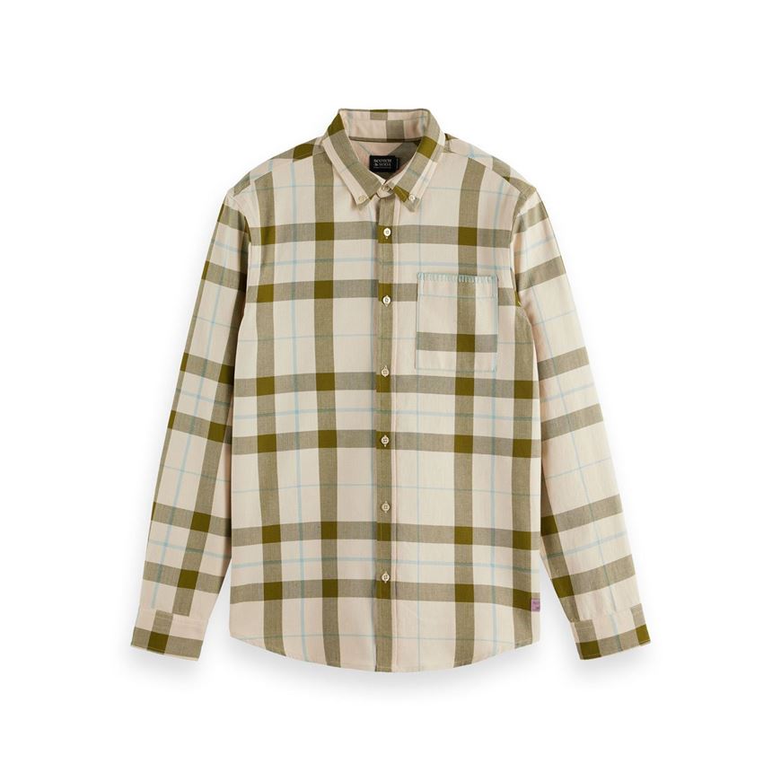 Снимка на SCOTCH&SODA MEN'S HERRINGBONE CHECK SHIRT