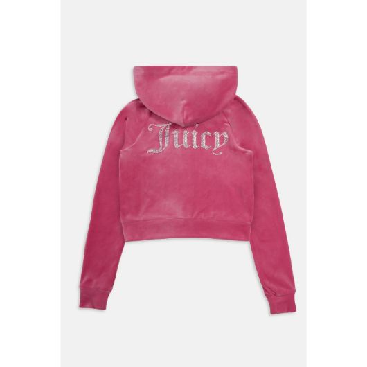 Снимка на JUICY COUTURE WOMEN'S MADISON CLASSIC VELOUR TRACK TOP