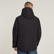 Picture of G-STAR MEN'S VODAN PADDED HOODED JACKET IN BLACK 2