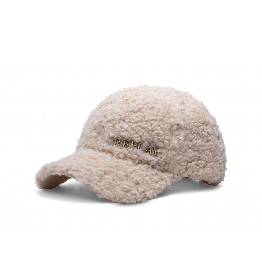 Снимка на REPLAY WOMEN'S TEDDY ECO FUR BASEBALL CAP