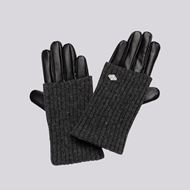 Снимка на REPLAY WOMEN'S LEATHER AND WOOL-BLEND GLOVES