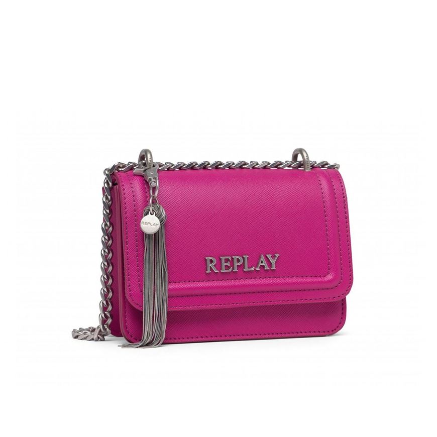 Снимка на REPLAY WOMEN'S CROSSBODY BAG WITH SAFFIANO EFFECT