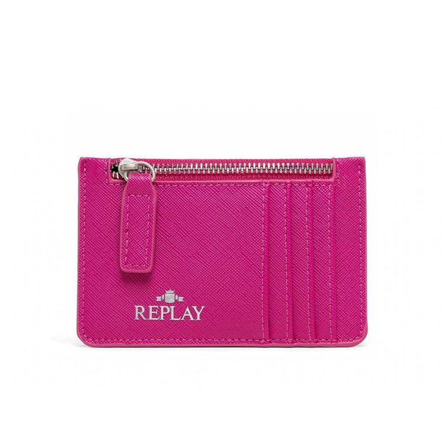 Снимка на REPLAY WOMEN'S CARD HOLDER WITH SAFFIANO EFFECT