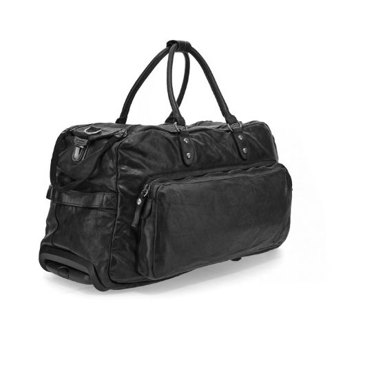 Снимка на CAMPOMAGGI TROLLEY DUFFLE BAG TOKIO IN GREY LEATHER