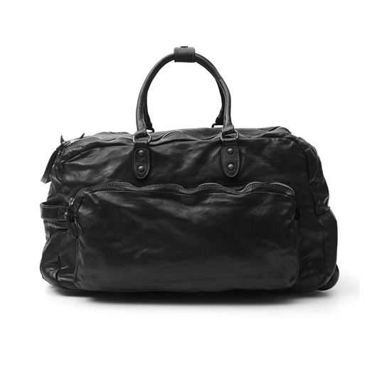 Снимка на CAMPOMAGGI TROLLEY DUFFLE BAG TOKIO IN GREY LEATHER